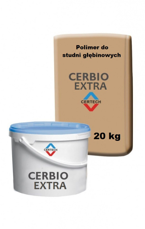 Cerbio Extra (polimer dla wiertnictwa pionowego) - 20 kg. Cerbio Extra (polimer dla wiertnictwa pionowego) - 20 kg.
